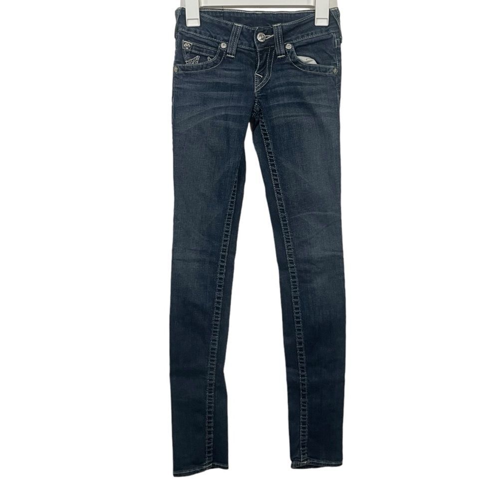 True Religion Dark Wash Skinny Jeans